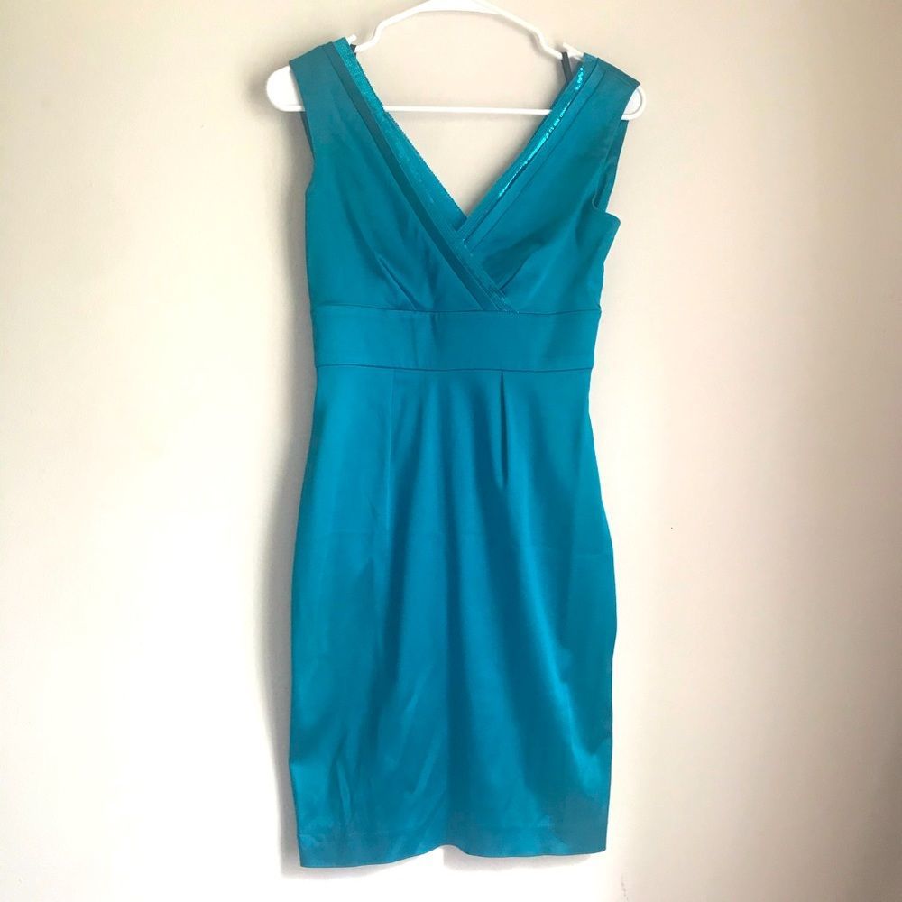 Calvin Klein Satin Cocktail Dress